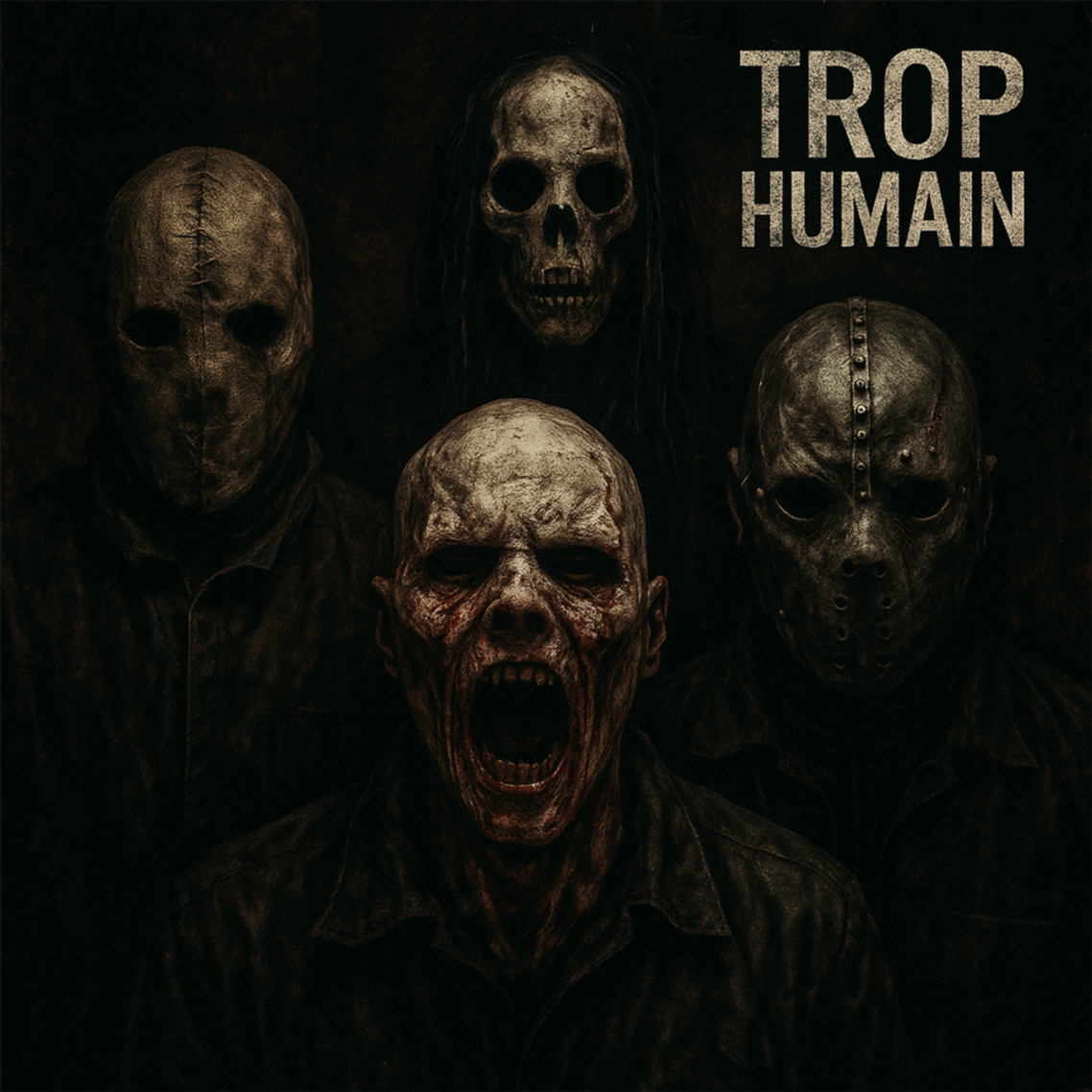 Pochette de l'album musical TROP HUMAIN
