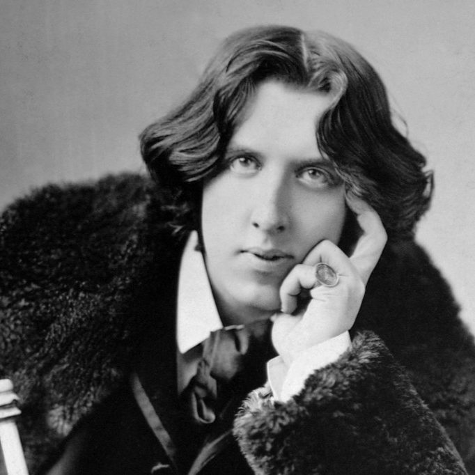 Publicité Neufchâtel en Bray Portrait d'Oscar Wilde